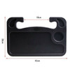 Portable Car Laptop Computer Desk Mount Stand Steering Wheel Eat Work