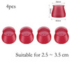 Silicone Chair Legs Caps Set Universal Table And Chair Foot Cover Protector