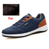 OZERSK Men Sneakers Fashion Casual Leather Breathable Shoes