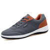 OZERSK Men Sneakers Fashion Casual Leather Breathable Shoes