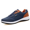 OZERSK Men Sneakers Fashion Casual Leather Breathable Shoes