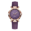 Casual Women Romantic Starry Sky Wrist Watch Leather Rhinestone Designer Ladies