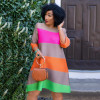 MD African Dresses For Women Ladies Clothing South Africa Plus Size Maxi Dress Rainbow Stripe Print Dashiki Ankara Summer Dress MD African Dresses For Women Ladies Clothing South Africa Plus Size Maxi Dress Rainbow Stripe Print Dashiki Ankara Summer Dress
