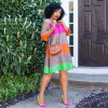 MD African Dresses For Women Ladies Clothing South Africa Plus Size Maxi Dress Rainbow Stripe Print Dashiki Ankara Summer Dress MD African Dresses For Women Ladies Clothing South Africa Plus Size Maxi Dress Rainbow Stripe Print Dashiki Ankara Summer Dress
