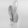 Tobinoone ruffle sequin dress sexy short bodycon Women off shoulder mini dress elegant Female fashion party club dress vestidos Tobinoone ruffle sequin dress sexy short bodycon Women off shoulder mini dress elegant Female fashion party club dress vestidos