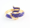 Fashion High Quality Nigerian Wedding African Beads Jewelry Sets Blue Crystal Dubai Gold Color Big Jewelry Sets Costume Fashion High Quality Nigerian Wedding African Beads Jewelry Sets Blue Crystal Dubai Gold Color Big Jewelry Sets Costume