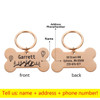 9itech Personalized Collar Pet ID Tag Engraved Pet ID Name for Cat Puppy Dog Tag Pendant Keyring Bone Pet Accessories 9itech Personalized Collar Pet ID Tag Engraved Pet ID Name for Cat Puppy Dog Tag Pendant Keyring Bone Pet Accessories