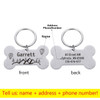 9itech Personalized Collar Pet ID Tag Engraved Pet ID Name for Cat Puppy Dog Tag Pendant Keyring Bone Pet Accessories 9itech Personalized Collar Pet ID Tag Engraved Pet ID Name for Cat Puppy Dog Tag Pendant Keyring Bone Pet Accessories