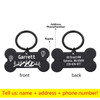 9itech Personalized Collar Pet ID Tag Engraved Pet ID Name for Cat Puppy Dog Tag Pendant Keyring Bone Pet Accessories 9itech Personalized Collar Pet ID Tag Engraved Pet ID Name for Cat Puppy Dog Tag Pendant Keyring Bone Pet Accessories