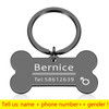 9itech Personalized Collar Pet ID Tag Engraved Pet ID Name for Cat Puppy Dog Tag Pendant Keyring Bone Pet Accessories 9itech Personalized Collar Pet ID Tag Engraved Pet ID Name for Cat Puppy Dog Tag Pendant Keyring Bone Pet Accessories