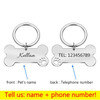 9itech Personalized Collar Pet ID Tag Engraved Pet ID Name for Cat Puppy Dog Tag Pendant Keyring Bone Pet Accessories 9itech Personalized Collar Pet ID Tag Engraved Pet ID Name for Cat Puppy Dog Tag Pendant Keyring Bone Pet Accessories