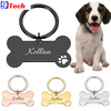 9itech Personalized Collar Pet ID Tag Engraved Pet ID Name for Cat Puppy Dog Tag Pendant Keyring Bone Pet Accessories 9itech Personalized Collar Pet ID Tag Engraved Pet ID Name for Cat Puppy Dog Tag Pendant Keyring Bone Pet Accessories