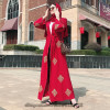 Open Dubai Abaya Kimono Cardigan Muslim Hijab Dress Kaftan Abayas Islamic Clothing