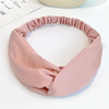 Women Summer Autumn Suede Headband Vintage Cross Knot Elastic Hair Bands Women Summer Autumn Suede Headband Vintage Cross Knot Elastic Hair Bands