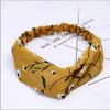 Women Summer Autumn Suede Headband Vintage Cross Knot Elastic Hair Bands Women Summer Autumn Suede Headband Vintage Cross Knot Elastic Hair Bands