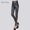 Elastic Stretch Faux Leather Autumn Winter Pencil Pant Women Velvet PU Leather Pants Elastic Stretch Faux Leather Autumn Winter Pencil Pant Women Velvet PU Leather Pants