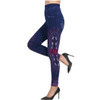Fashion Slim Women Leggings Faux Denim Jeans Leggings