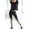 New Fashion Women High Waist Workout Leggings Printed Punk Women's Fitness