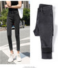 Winter Warm Jeans Woman High Waist Casual Velvet Ladies Trousers