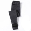 Winter Warm Jeans Woman High Waist Casual Velvet Ladies Trousers