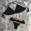 Bikini Set Shell Tassels Bikini Brazilian Crochet Swimsuit Women Halter