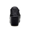 Women Sneakers Summer Flat Platform Shoes Breathable Woven Flats Shoes Woman