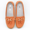 New Fashion Tassels Genuine Leather Shoes Woman Soft Peas Shoes