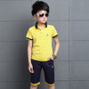 Summer Baby Boys Clothes  Shirt+Shorts Outfit Kids Clothes Boys Sport Suit Summer Baby Boys Clothes  Shirt+Shorts Outfit Kids Clothes Boys Sport Suit