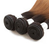 HC Ombre Bundles With Closure 1B/30 Two Tone Ombre Human Hair Weave Brazilian .