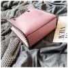 Solid color beaded fashion chain shoulder  bag