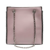 Solid color beaded fashion chain shoulder  bag