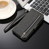 Leather Zipper A51 A71 A70 A50 A41 Case For Samaung Galaxy S20 FE S10 S9 S8 Plus S7 Note 8 9 10 20 Ultra A40 A30 A20 A10 Cover