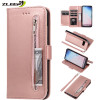 Leather Zipper A51 A71 A70 A50 A41 Case For Samaung Galaxy S20 FE S10 S9 S8 Plus S7 Note 8 9 10 20 Ultra A40 A30 A20 A10 Cover
