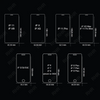 9itech 3PCS Full Cover Glass on the For iPhone 11 Pro X XR XS Max Tempered Screen Protector For iPhone 7 8 6 6s Plus 5 5s SE 11 Glass