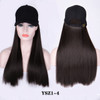 JINKAILI Long Kinky Curly Black Cap Wig All-in-one Female Baseball Hair Extensions Hat Hairpiece Synthetic Heat Resistant JINKAILI Long Kinky Curly Black Cap Wig All-in-one Female Baseball Hair Extensions Hat Hairpiece Synthetic Heat Resistant