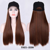 JINKAILI Long Kinky Curly Black Cap Wig All-in-one Female Baseball Hair Extensions Hat Hairpiece Synthetic Heat Resistant JINKAILI Long Kinky Curly Black Cap Wig All-in-one Female Baseball Hair Extensions Hat Hairpiece Synthetic Heat Resistant