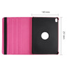 Folio Rotating Case and Stand, Hot Pink