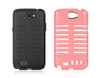 SAM GALAXY NOTE 2 HYBRID SKELETON BLACK CRYSTAL SKIN +/Black