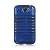 SAM GALAXY NOTE 2 HYBRID SKELETON BLACK CRYSTAL SKIN + BLUE/Black