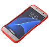 SAMSUNG GALAXY S7 EDGE DOTTED TPU BACK CASE - RED