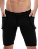 Go Softwear LA Wash Yoga Short Black 4754