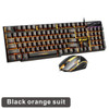 9itech Keyboard And Mouse Combo USB Wired Gamer Gaming Keyboard Mouse Kit RGB LED Luminous Waterproof Magic Mouse Keyboard Set For PC