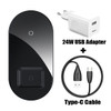 Visible Wireless Charger For iPhone 12 11 Wireless Charge Pad For iPhone Airpods Fast Charging Wireless Charge Devices