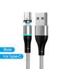 9itech Magnet Charger 3A Magnetic Cable Micro USB Cable Type C Cable Fast Charging For iPhone Samsung Android Mobile Phone Cord Wire