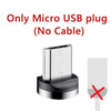 9itech Magnetic LED Light Cable Fast Charging Magnet Micro USB Type C Cable LED Wire Cord Type-C Charger For iPhone Samsung S10