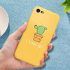 Cute cartoon Protective Phone Case For iPhone 8 7 6 6s Plus 5 5S SE Soft TPU Case For iPhone XS Max X 11 XR Silicone Cover Coque