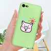 Cute cartoon Protective Phone Case For iPhone 8 7 6 6s Plus 5 5S SE Soft TPU Case For iPhone XS Max X 11 XR Silicone Cover Coque