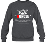 HUNCLE ONLY HUNTER  FUNNY HUNTING SHIRT