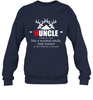 HUNCLE ONLY HUNTER  FUNNY HUNTING SHIRT