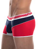 PUMP Academy Free Fit Low Rise Red/White/Navy Trunk 11074